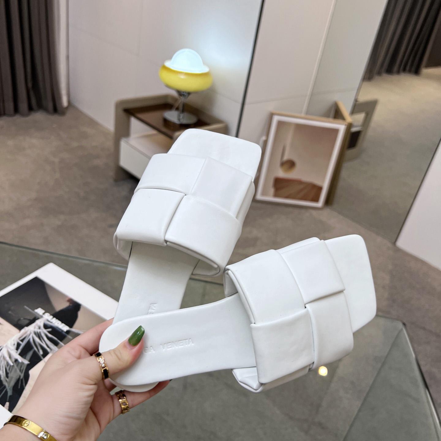 Bottega Veneta Patch Flat Mule - FashionPlug