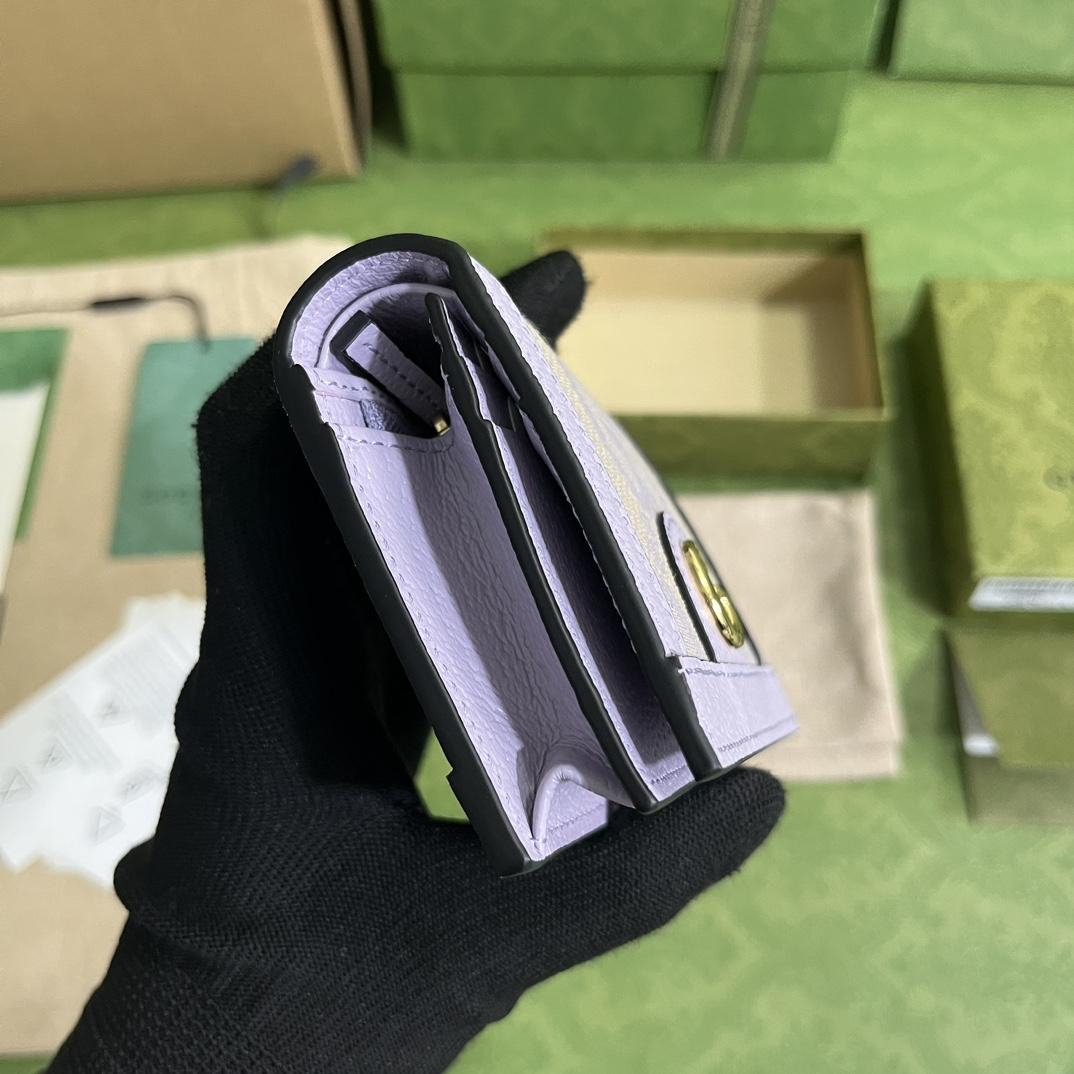 Gucci Ophidia Jumbo GG Card Case - FashionPlug