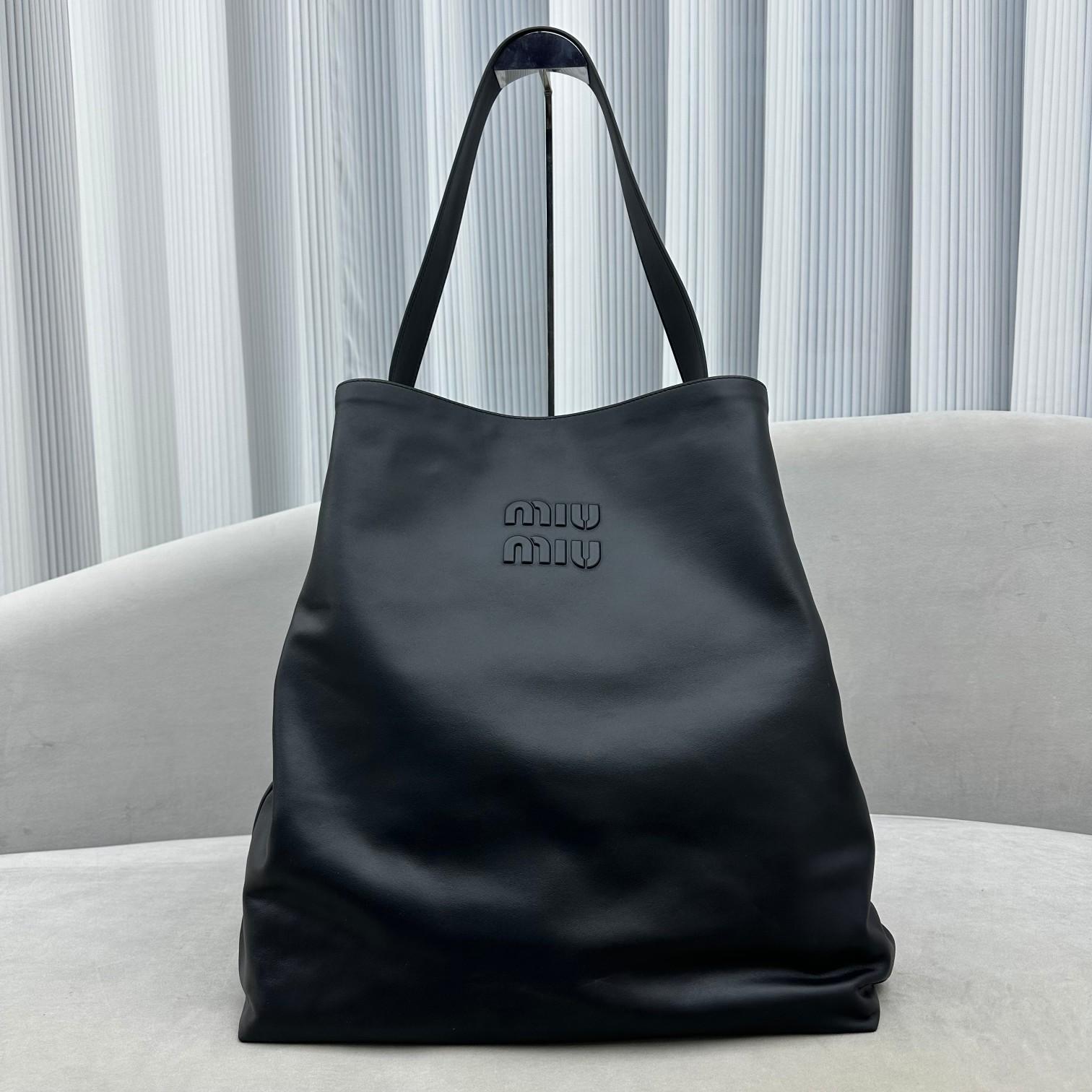 Miu Miu Leather Shoulder Bag  - FashionPlug