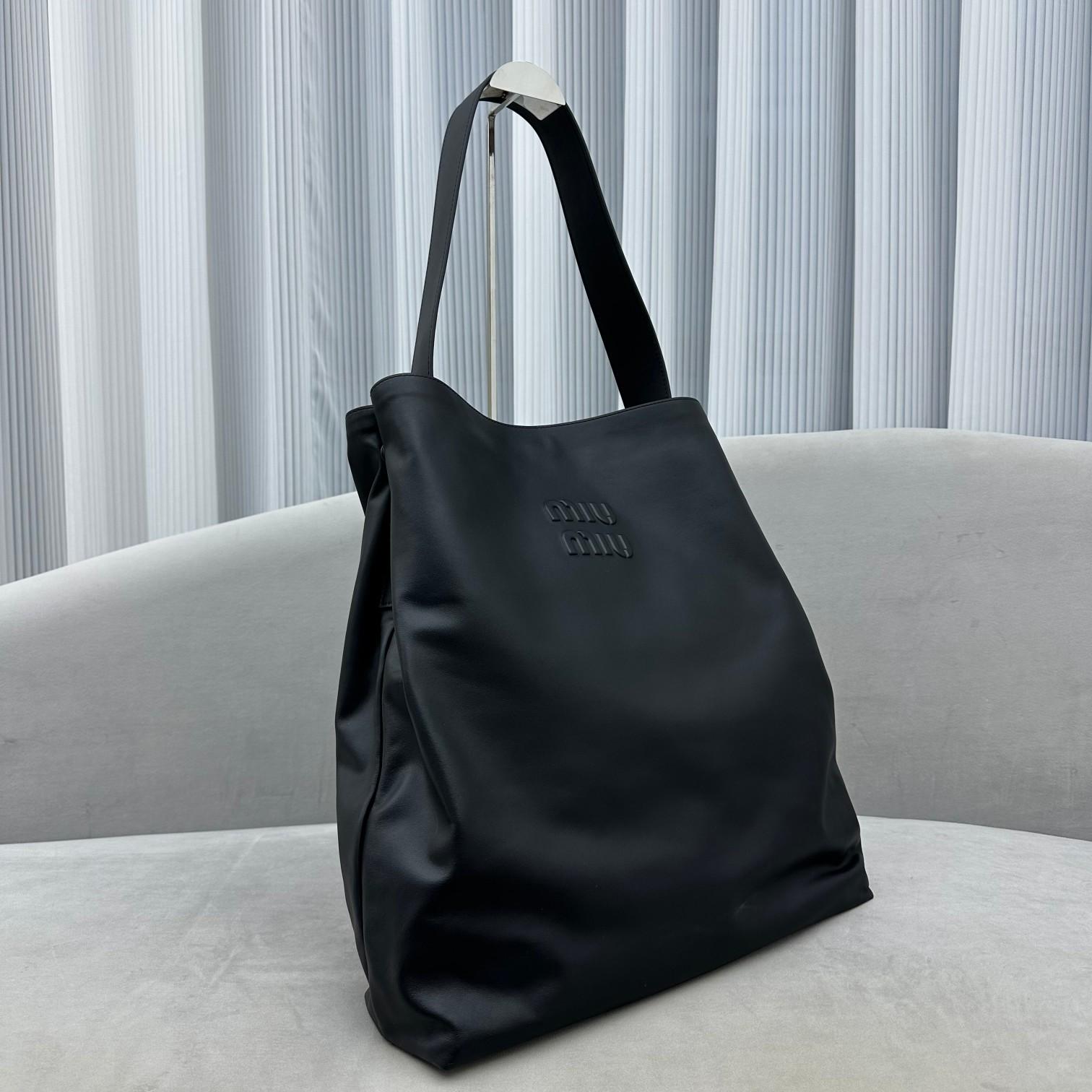 Miu Miu Leather Shoulder Bag  - FashionPlug