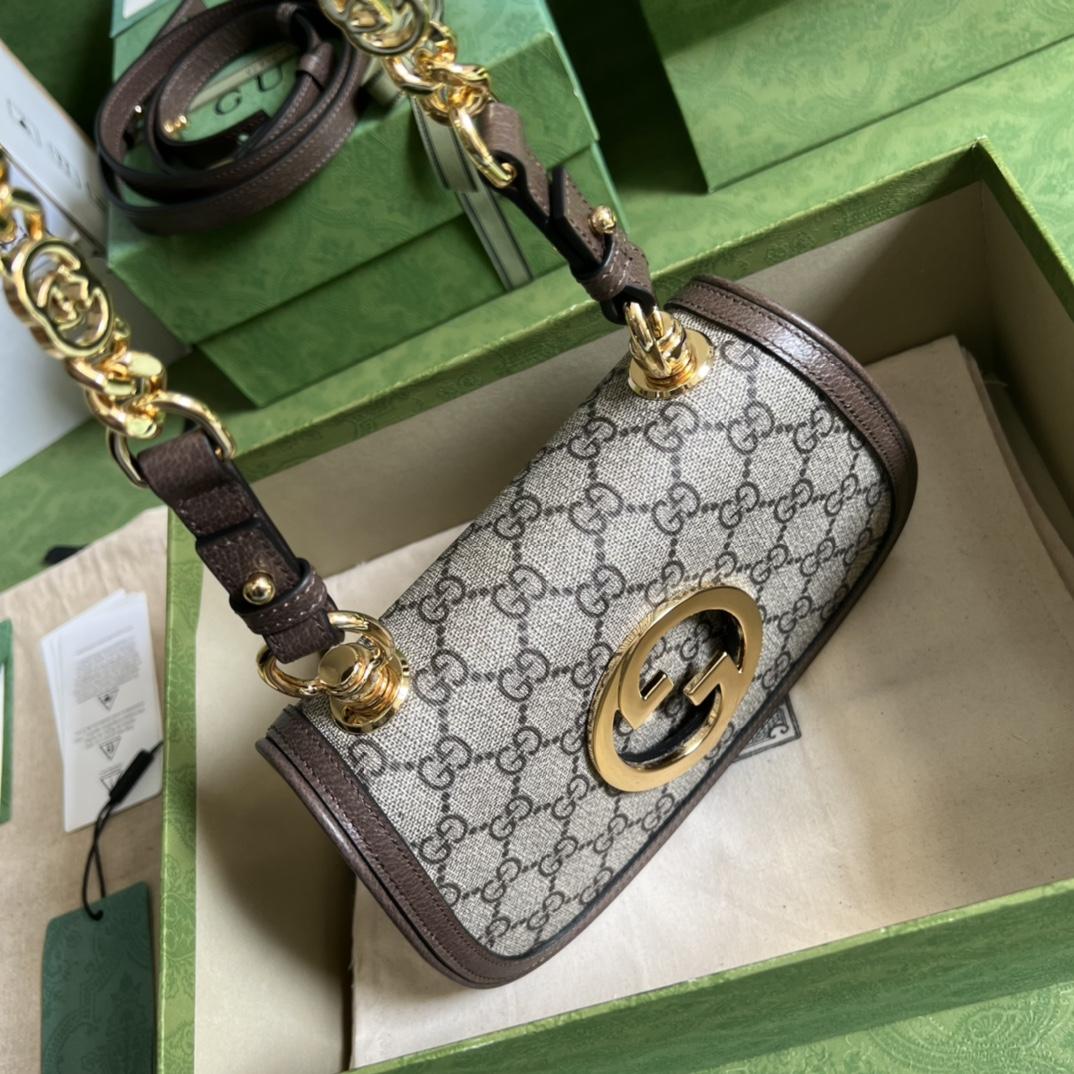 Gucci Blondie Mini Shoulder Bag(21*13.5*7cm) - FashionPlug