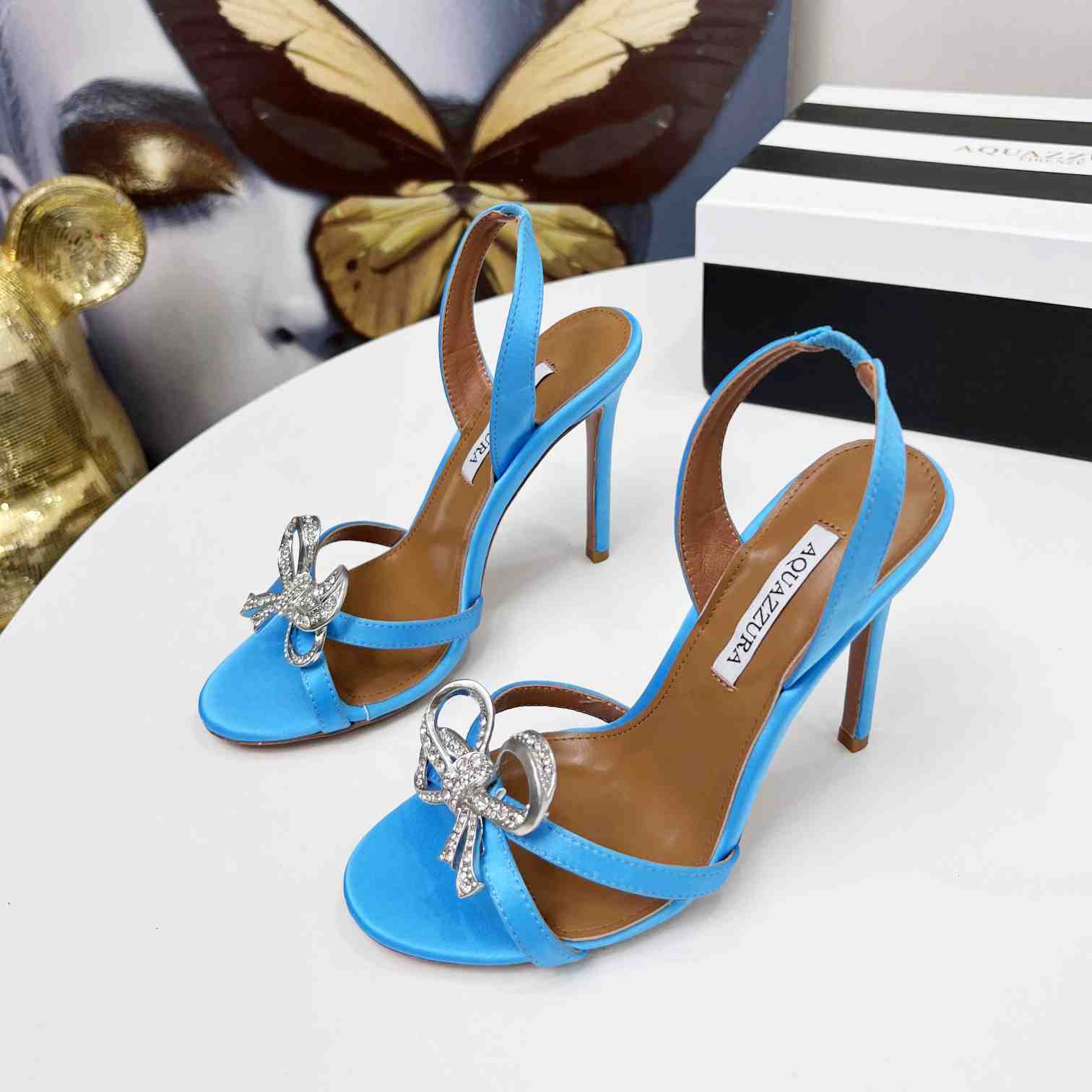 Aquazzura Babe Sandal 105 - FashionPlug