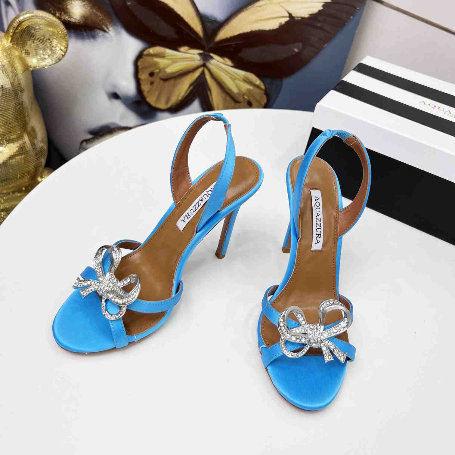 Aquazzura Babe Sandal 105 - FashionPlug