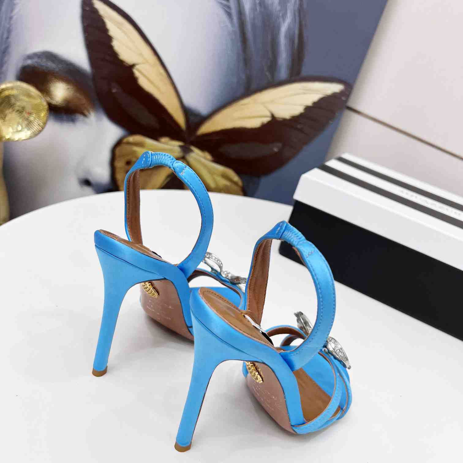 Aquazzura Babe Sandal 105 - FashionPlug