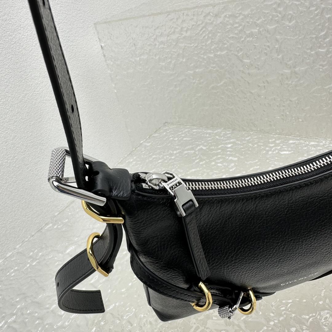 Givenchy Mini Voyou Bag In Leather(18-24-3.5cm) - FashionPlug