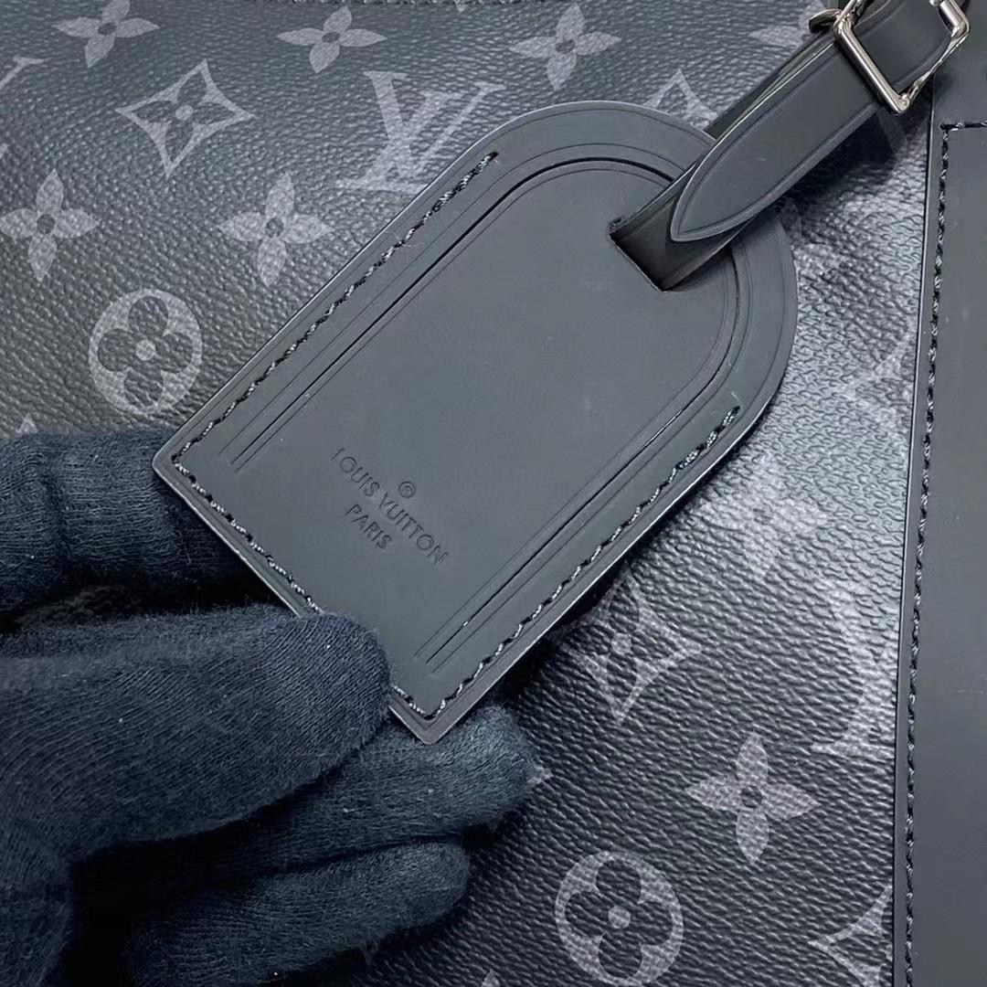 Louis Vuitton keepall 55 Monogram Eclipse(55-24-30CM) - FashionPlug
