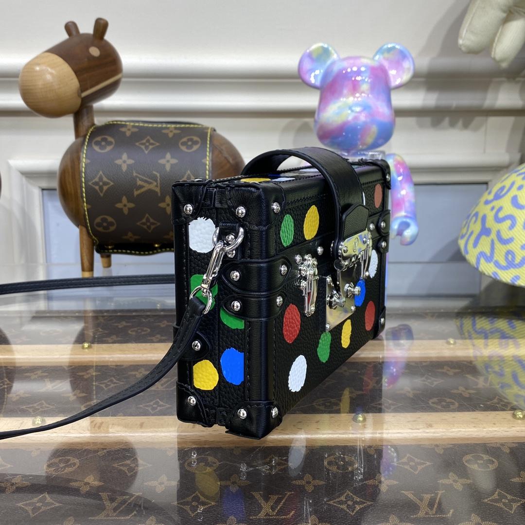Louis Vuitton LV x YK Petite Malle (19.5*5*12.5CM)   M21621 - FashionPlug