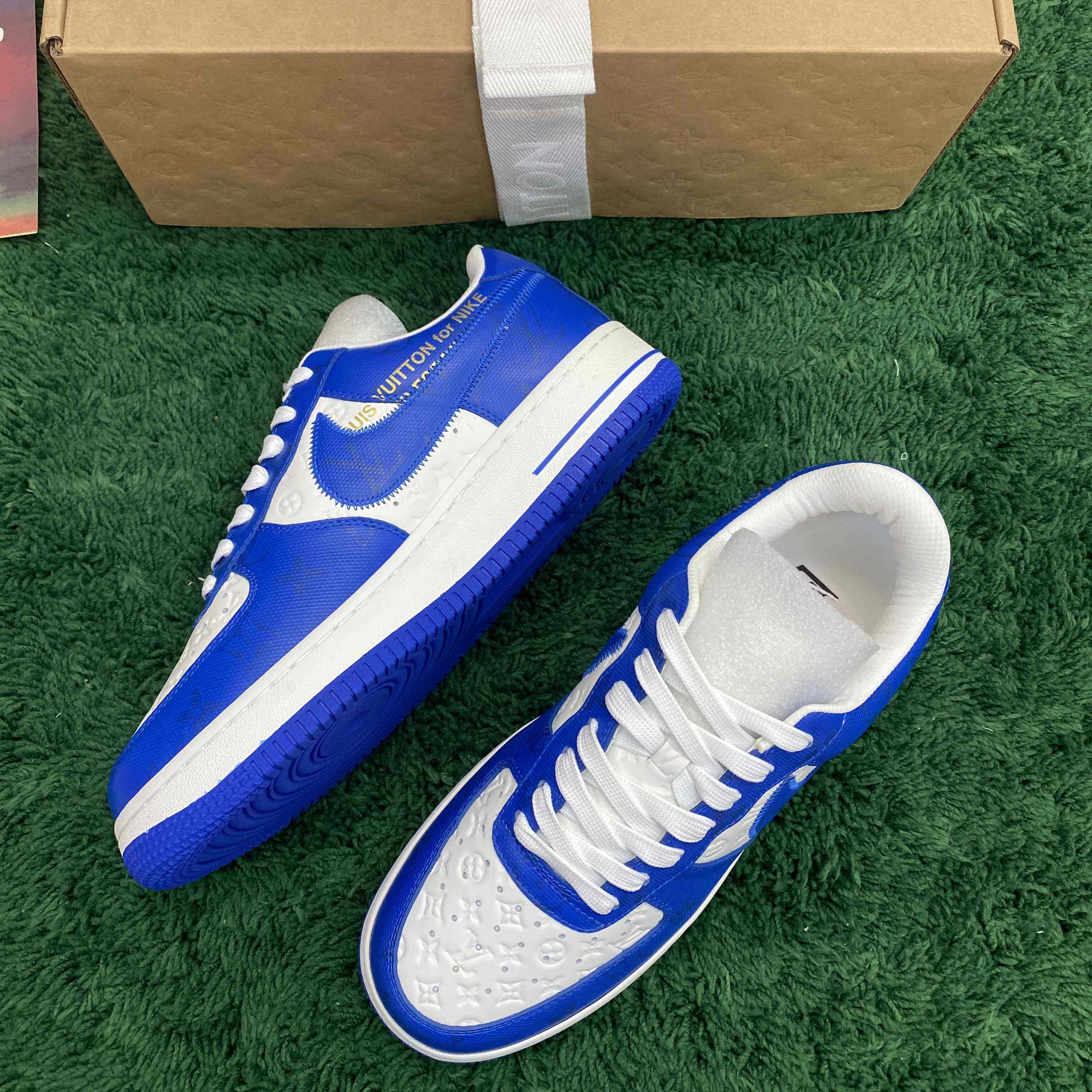 Louis Vuitton x Off-White x Nike Sneaker    - FashionPlug