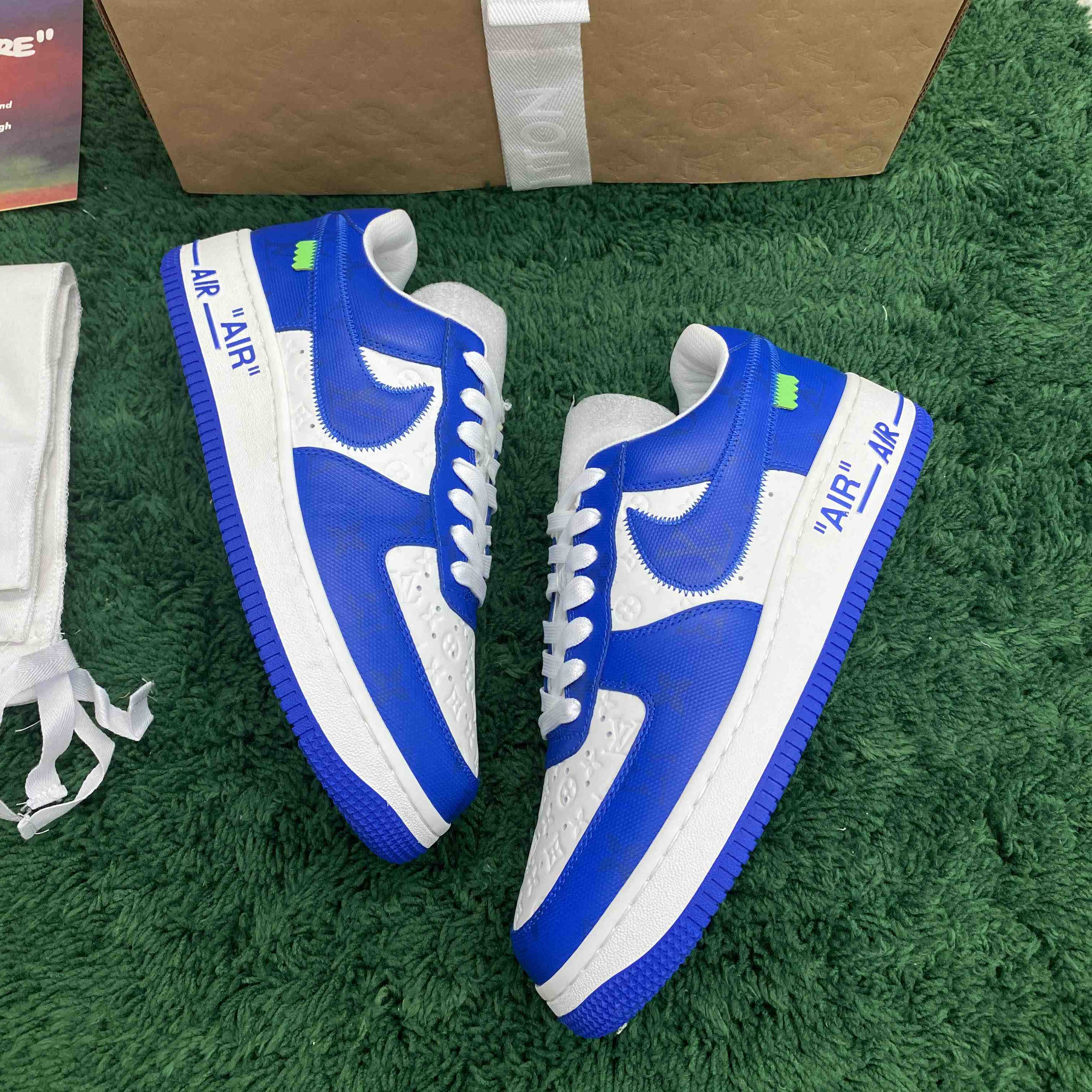 Louis Vuitton x Off-White x Nike Sneaker    - FashionPlug