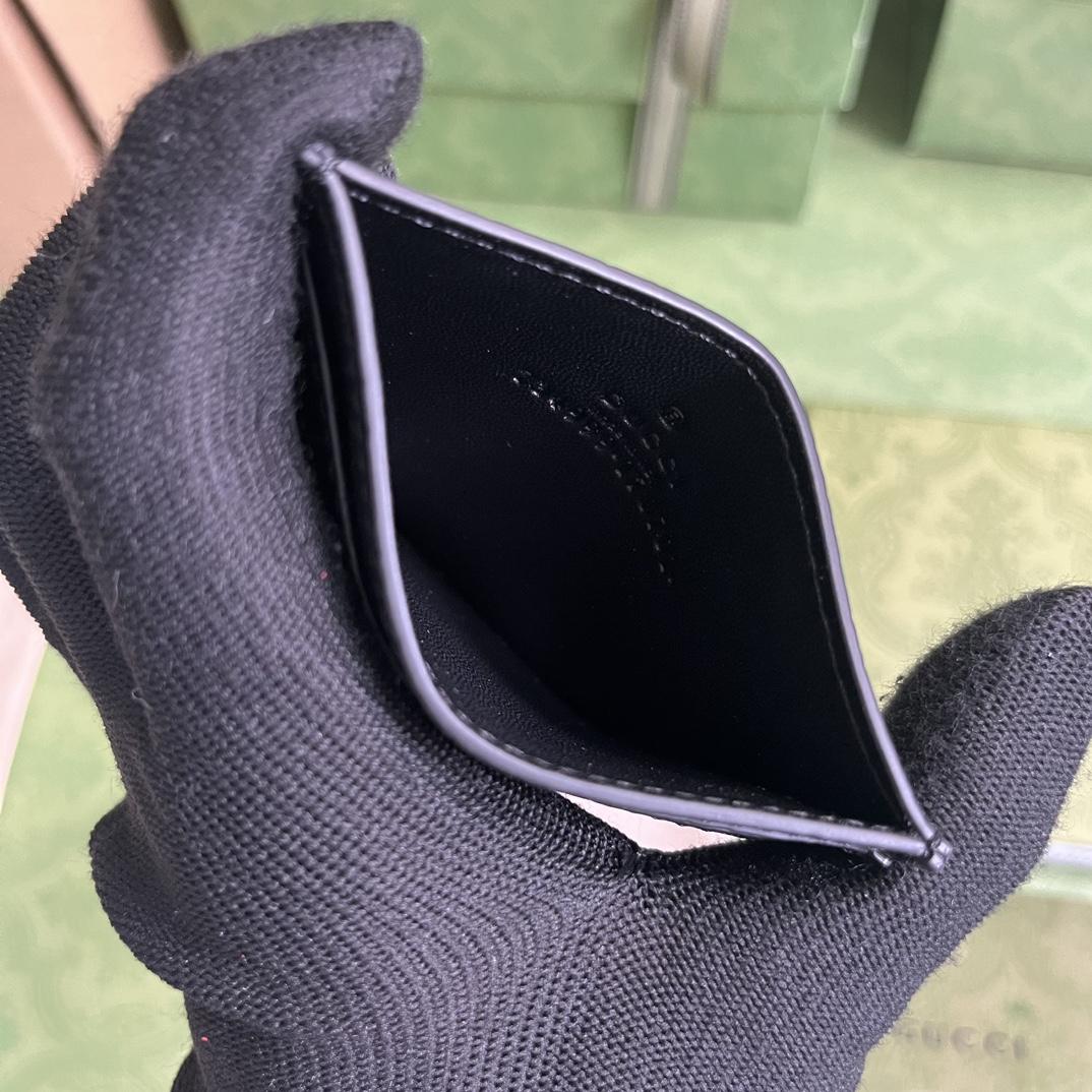 Gucci Card Case With Interlocking G(10-7cm)    - FashionPlug