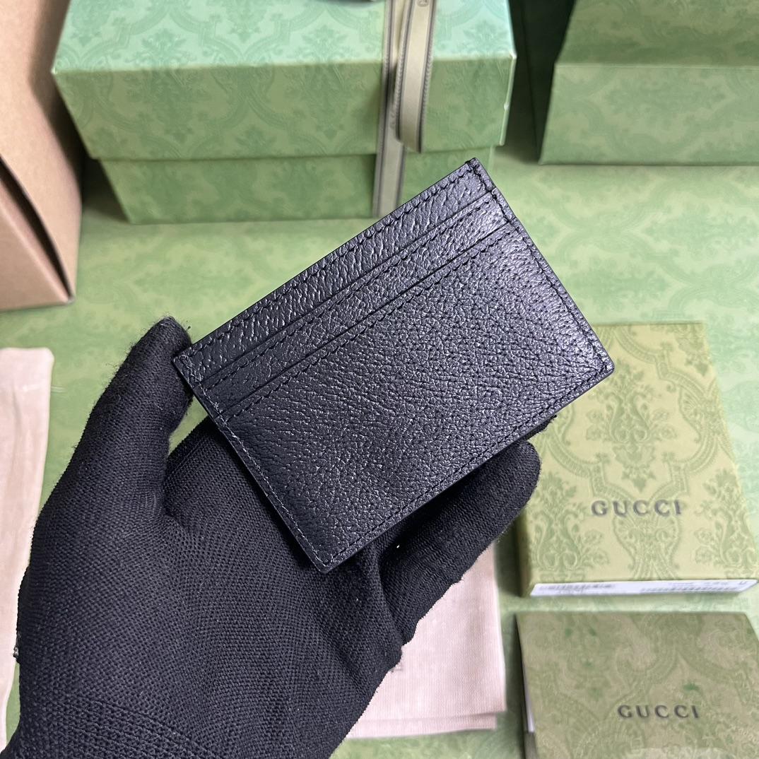 Gucci Card Case With Interlocking G(10-7cm)    - FashionPlug