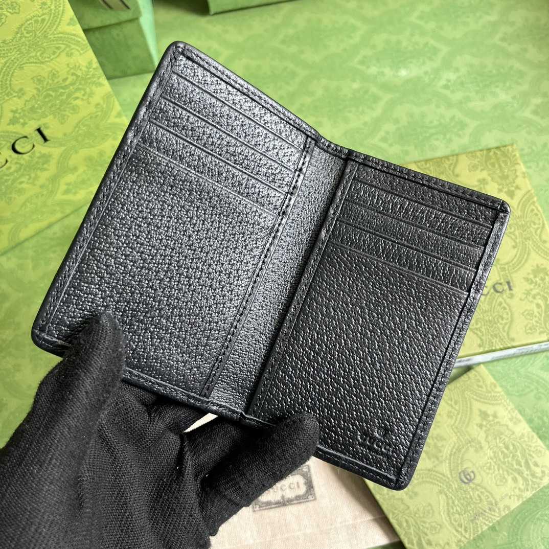 Gucci Jumbo GG Card Case - FashionPlug