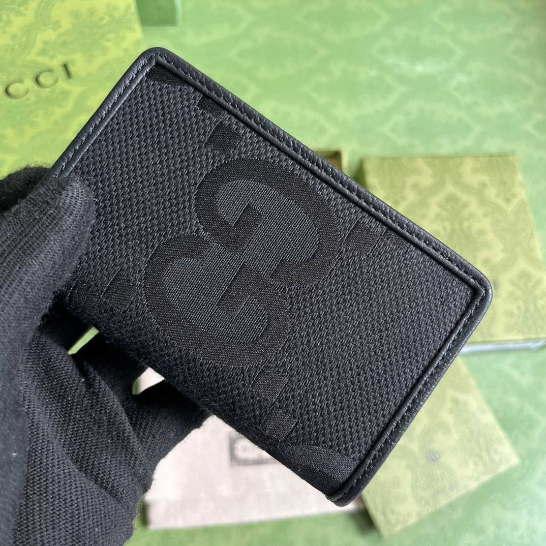Gucci Jumbo GG Card Case - FashionPlug