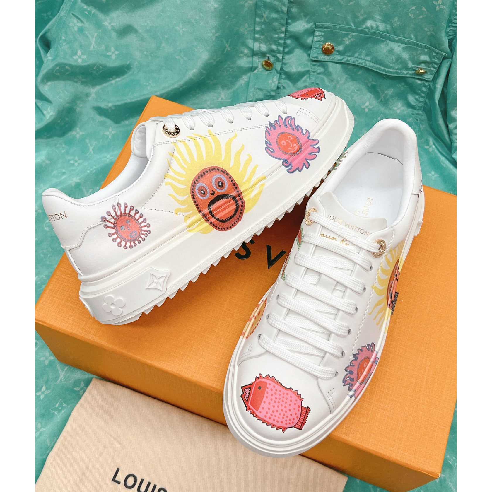 Louis Vuitton LV x YK Time Out Sneaker (upon uk size)   - FashionPlug