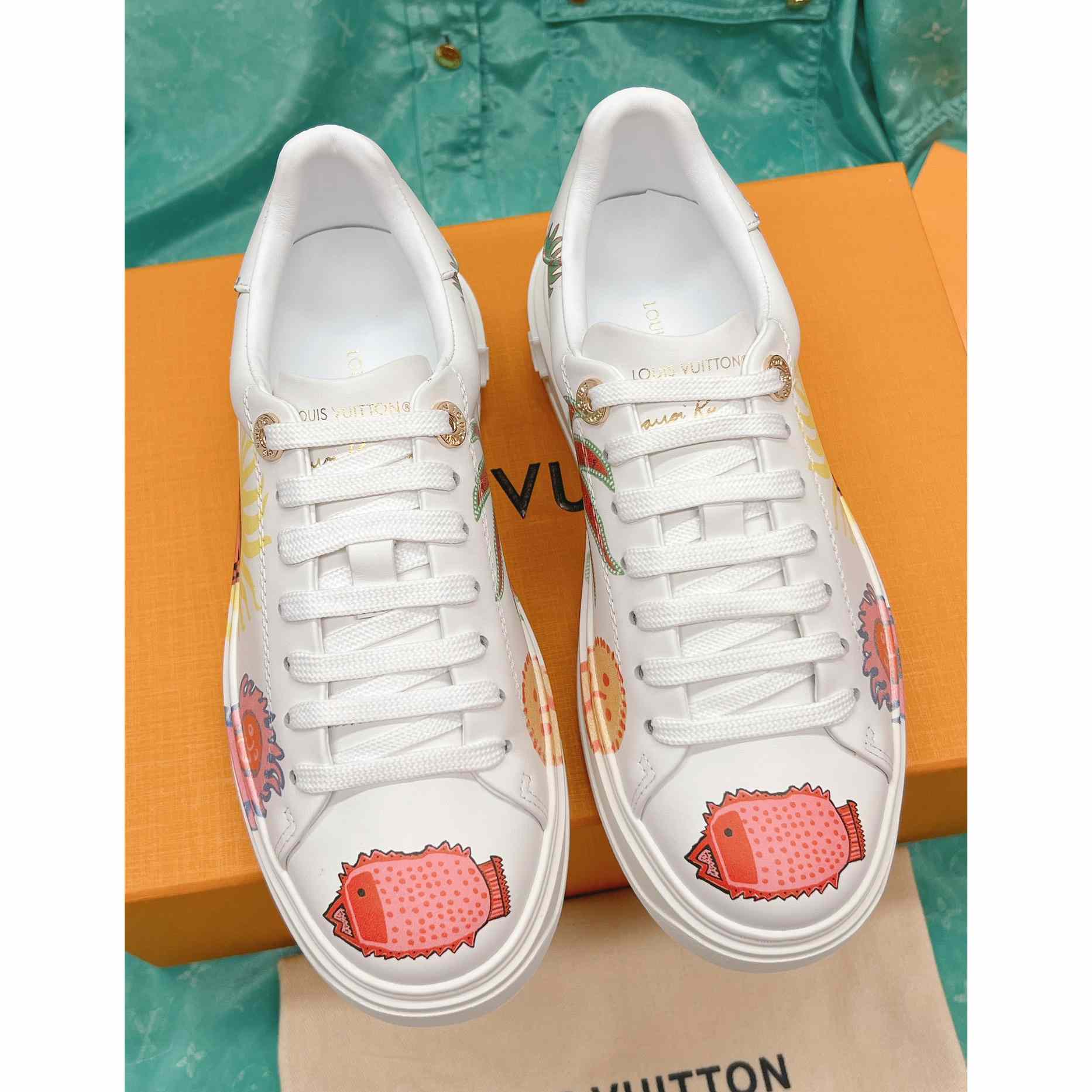 Louis Vuitton LV x YK Time Out Sneaker (upon uk size)   - FashionPlug