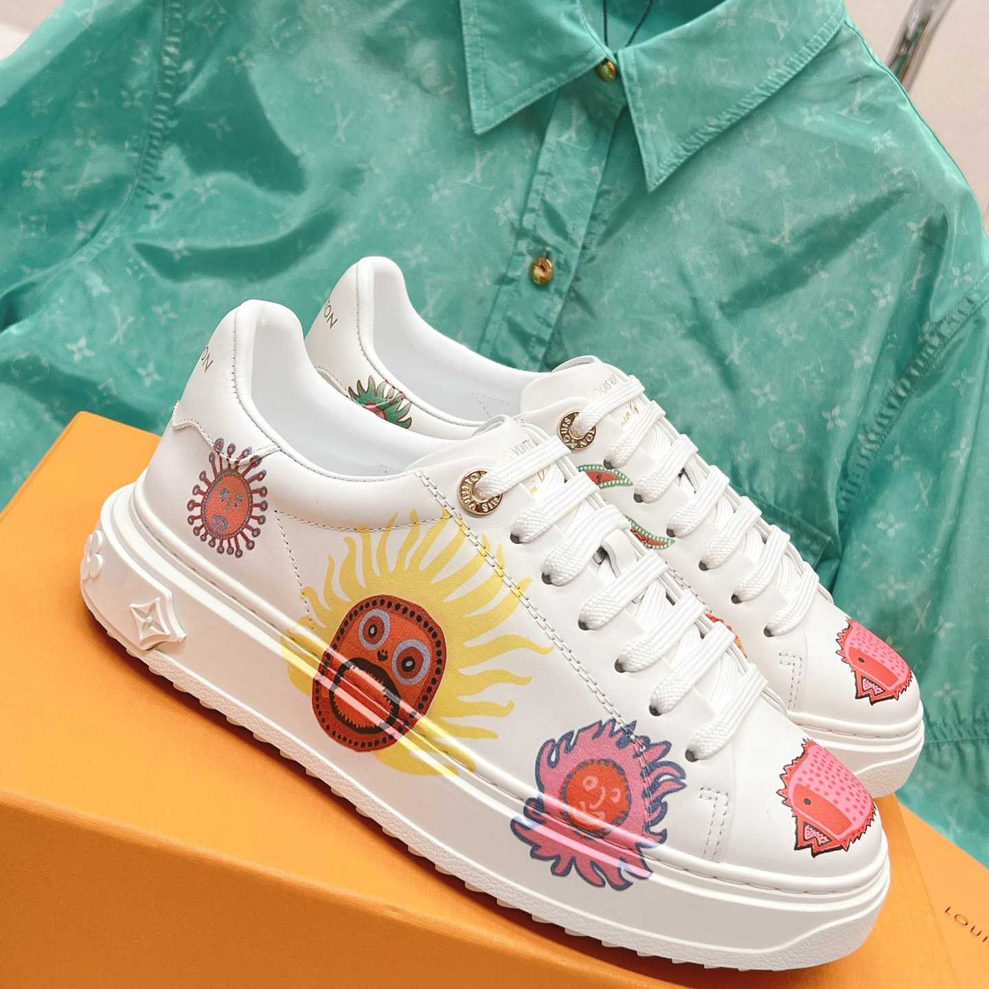 Louis Vuitton LV x YK Time Out Sneaker (upon uk size)   - FashionPlug
