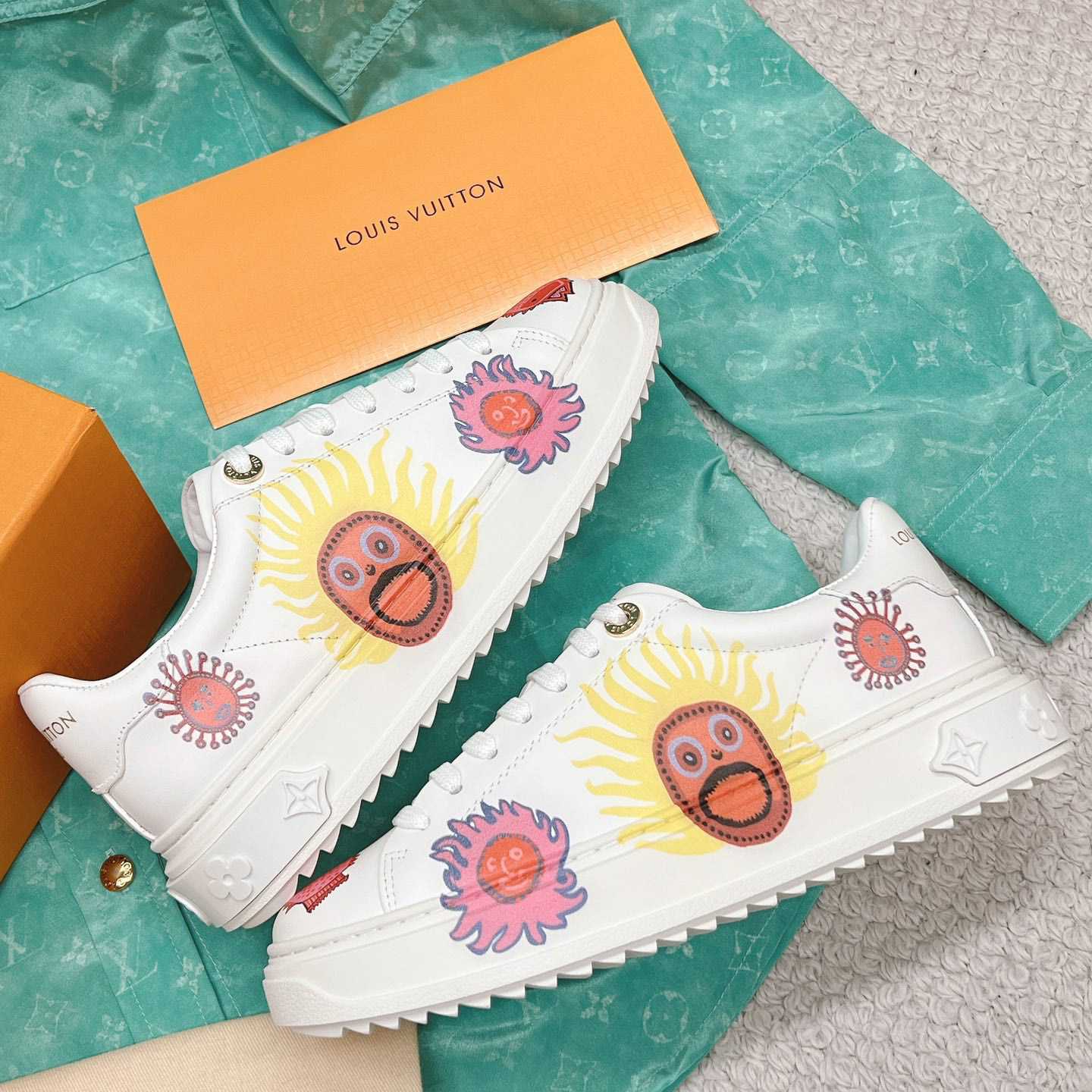 Louis Vuitton LV x YK Time Out Sneaker (upon uk size)   - FashionPlug