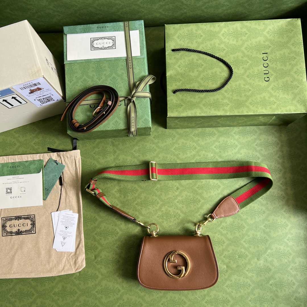 Gucci Blondie Mini Bag(22*13*5.5cm) - FashionPlug