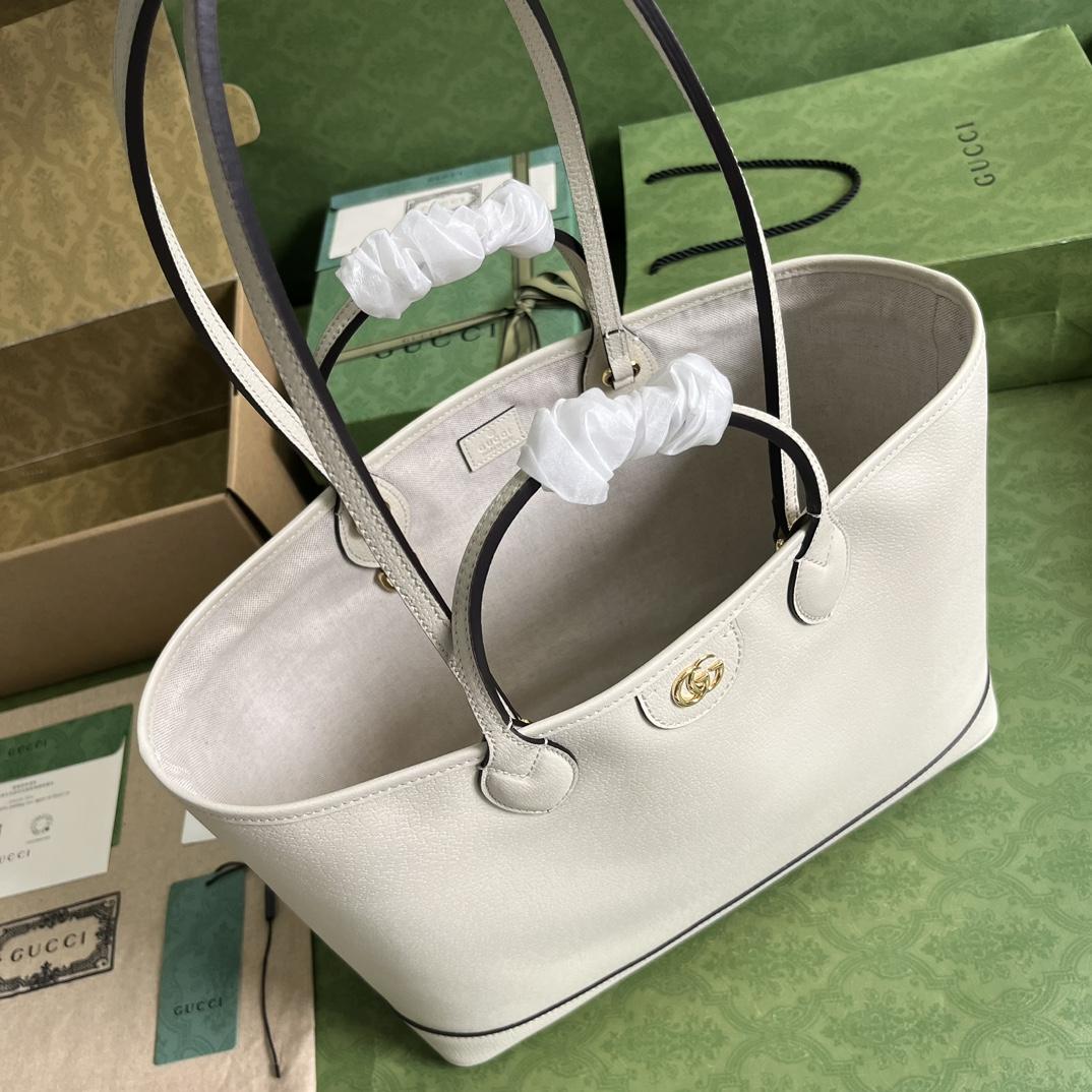 Gucci Ophidia Medium Tote Bag(38.5-28.5-15cm) - FashionPlug