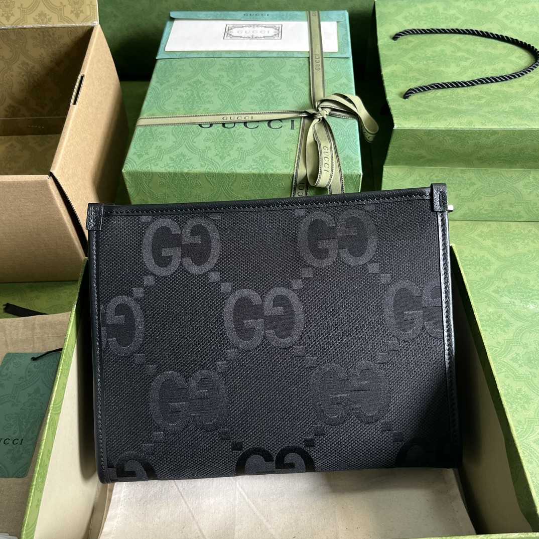 Gucci Jumbo GG Pouch(26-20-6CM) - FashionPlug