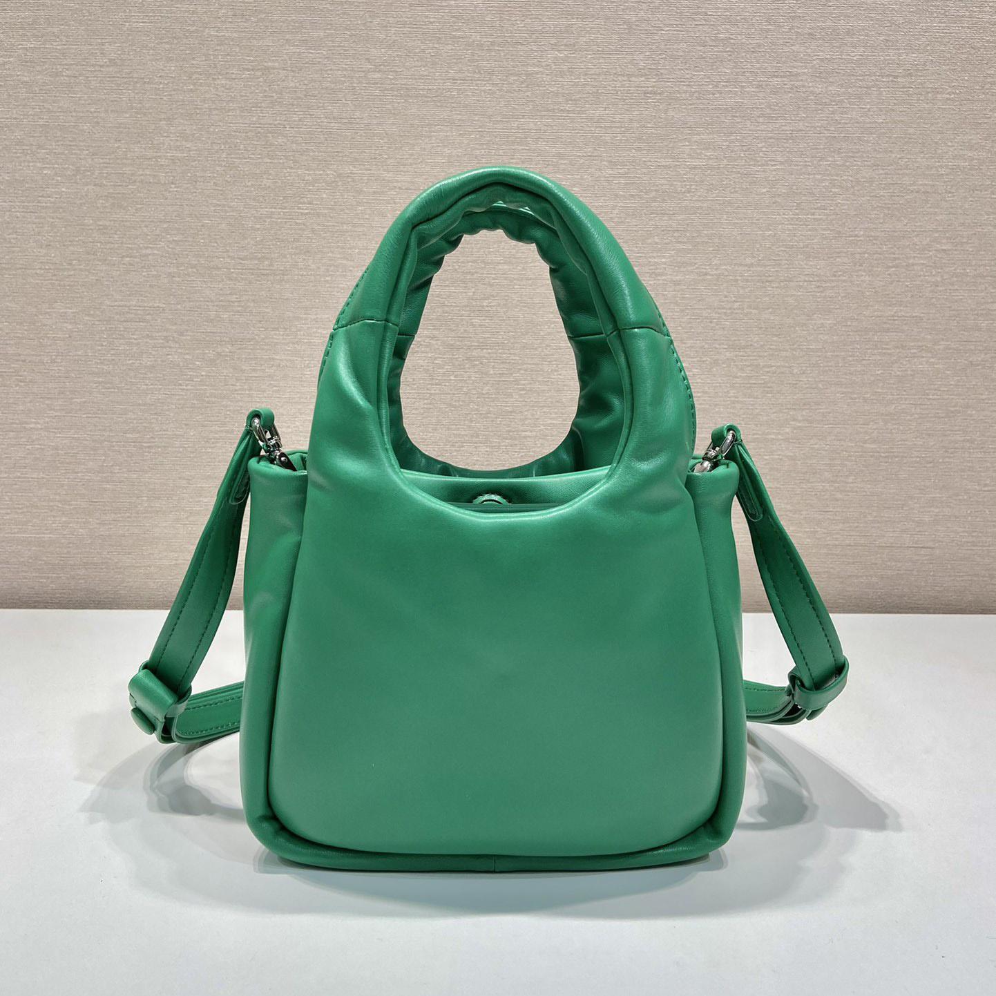 Prada Small Padded Prada Soft Nappa-Leather Bag - FashionPlug