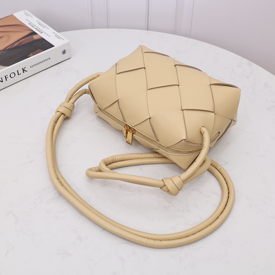 Bottega Veneta Small Cassette Camera Bag - FashionPlug