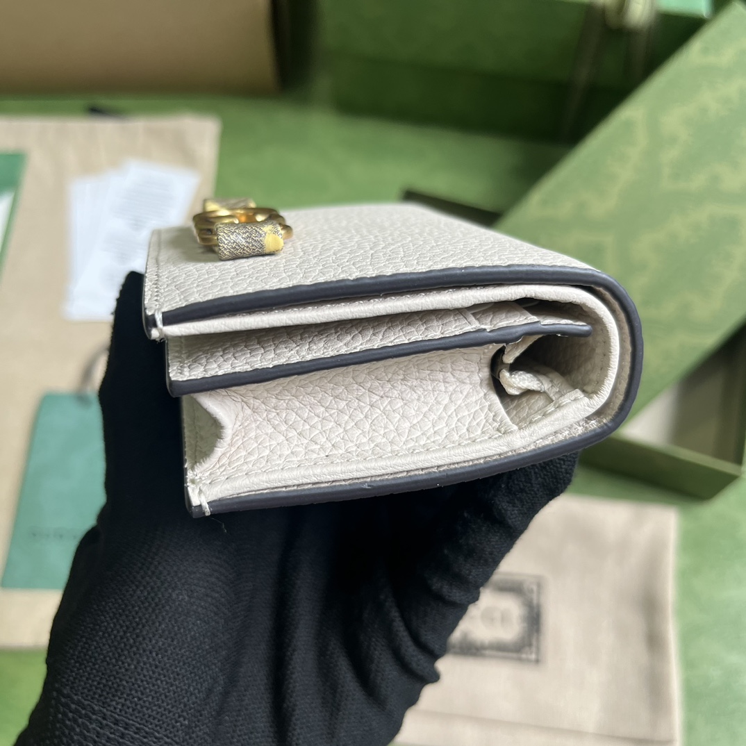 Gucci Wallet With Interlocking G Python Bow - FashionPlug