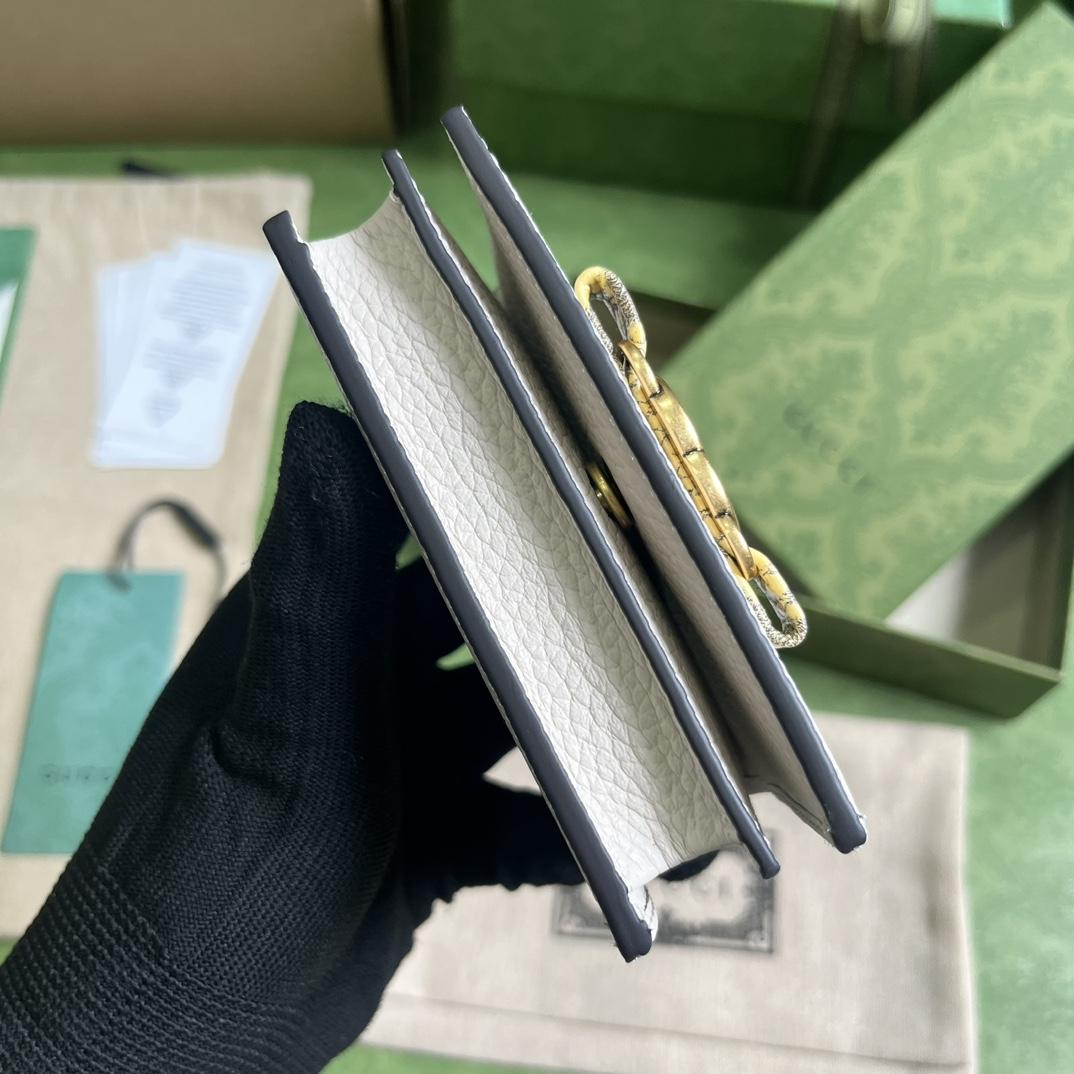 Gucci Wallet With Interlocking G Python Bow - FashionPlug