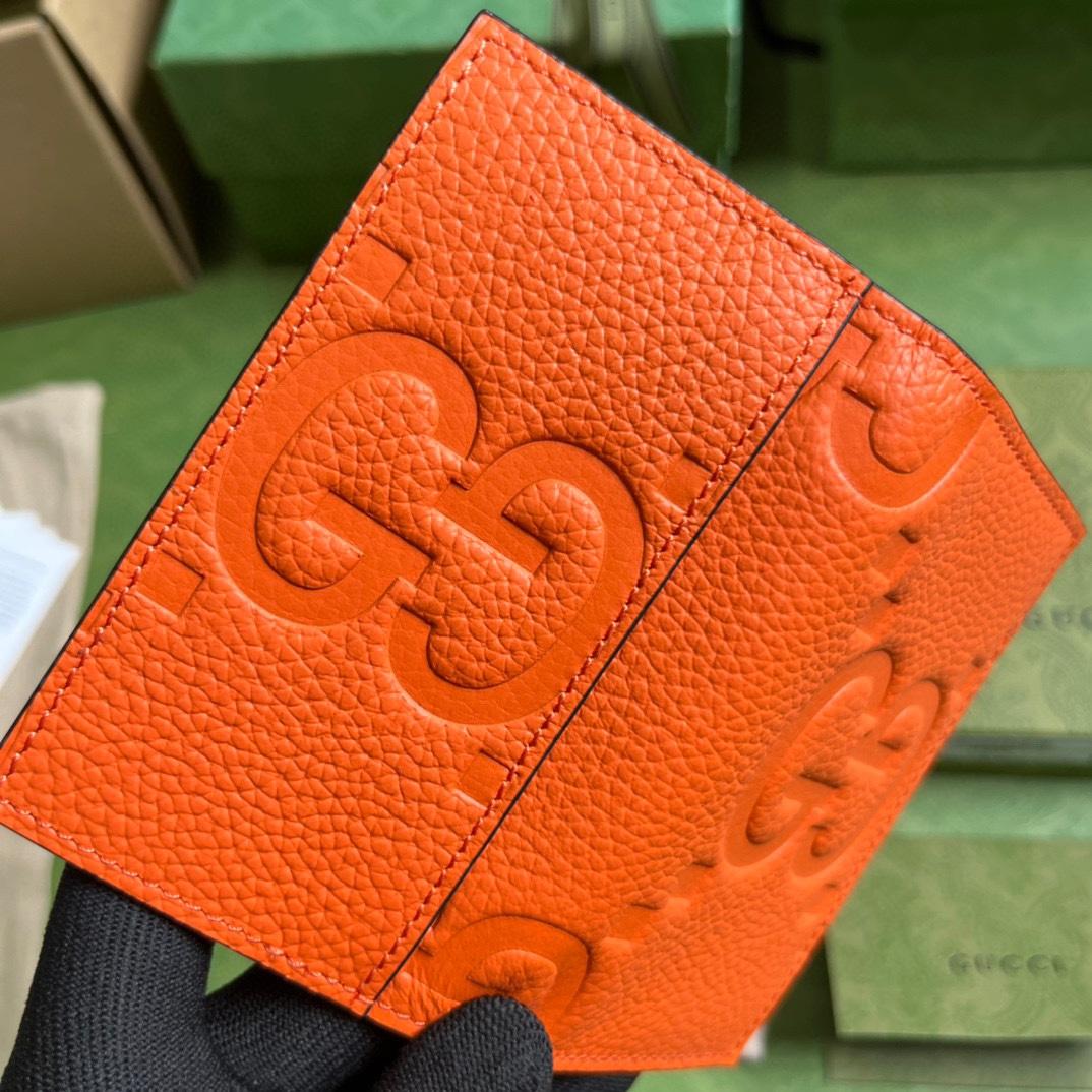 Gucci Jumbo GG Card Case - FashionPlug