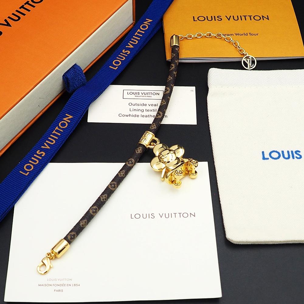 Louis Vuitton Vivienne Kick Flip Bracelet   M1051Z - FashionPlug