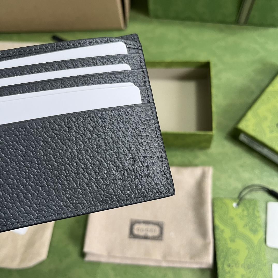 Gucci Wallet With Cut-out Interlocking G - FashionPlug