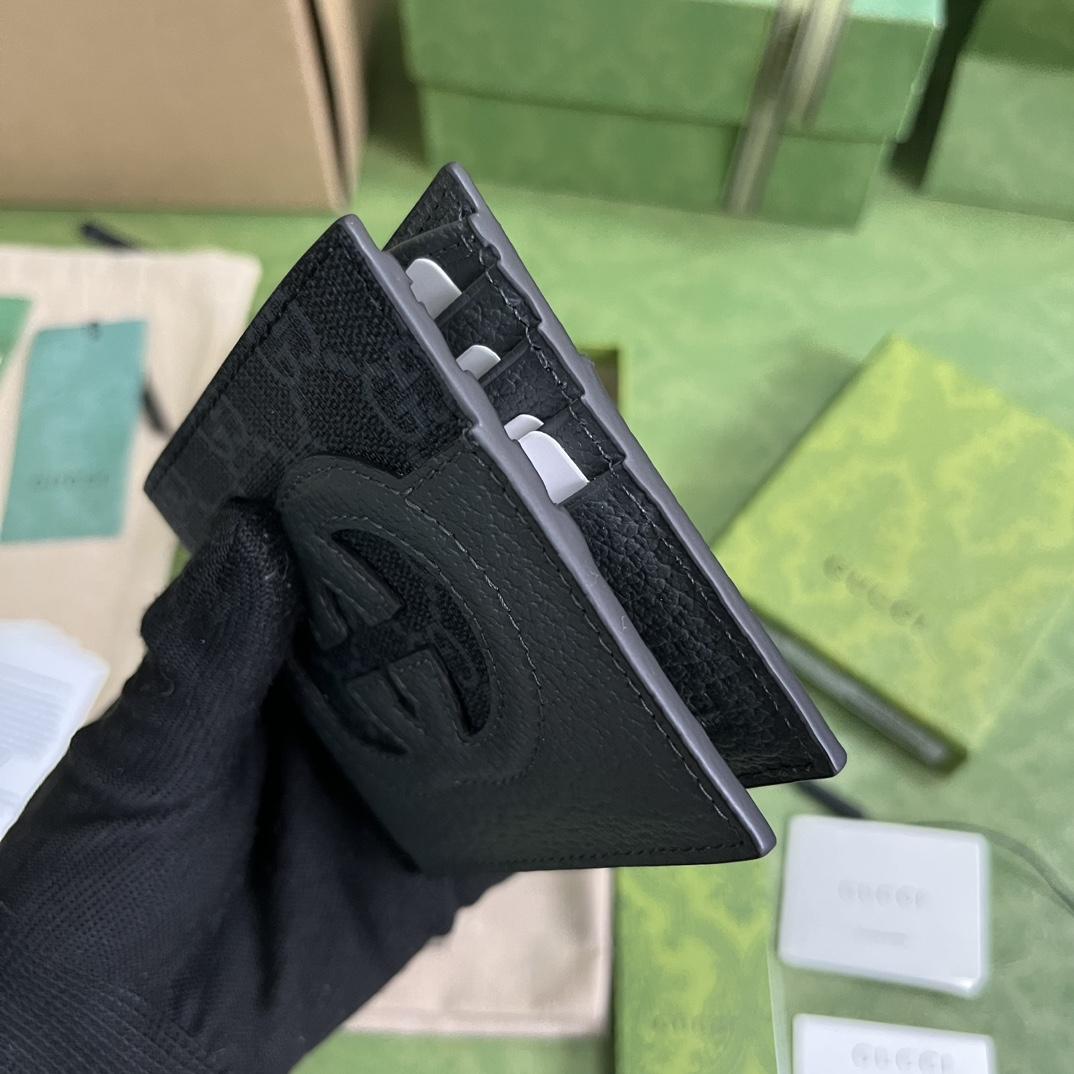 Gucci Wallet With Cut-out Interlocking G - FashionPlug