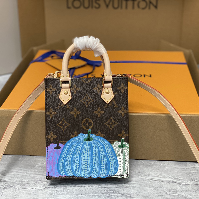 Louis Vuitton LV x YK Petit Sac Plat (14 x 17 x 5 cm)  M82112 - FashionPlug