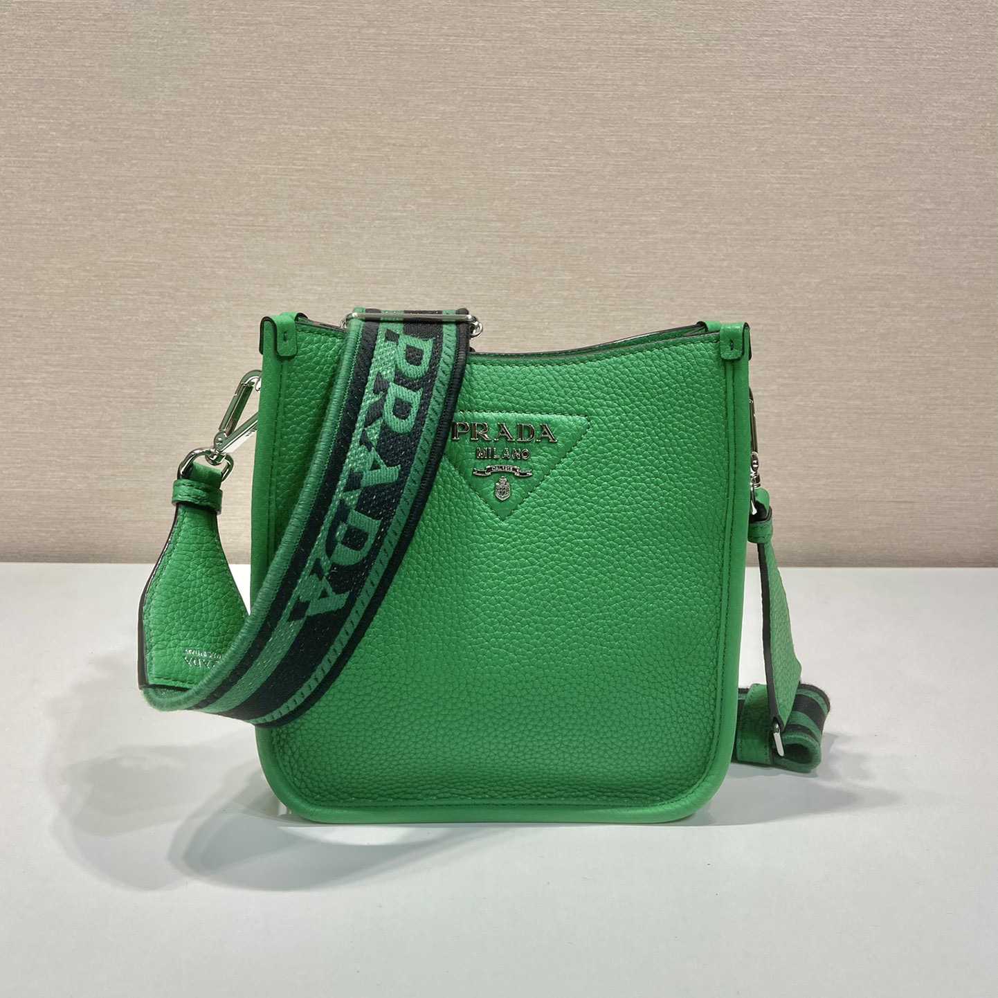 Prada Leather Mini Shoulder Bag - FashionPlug