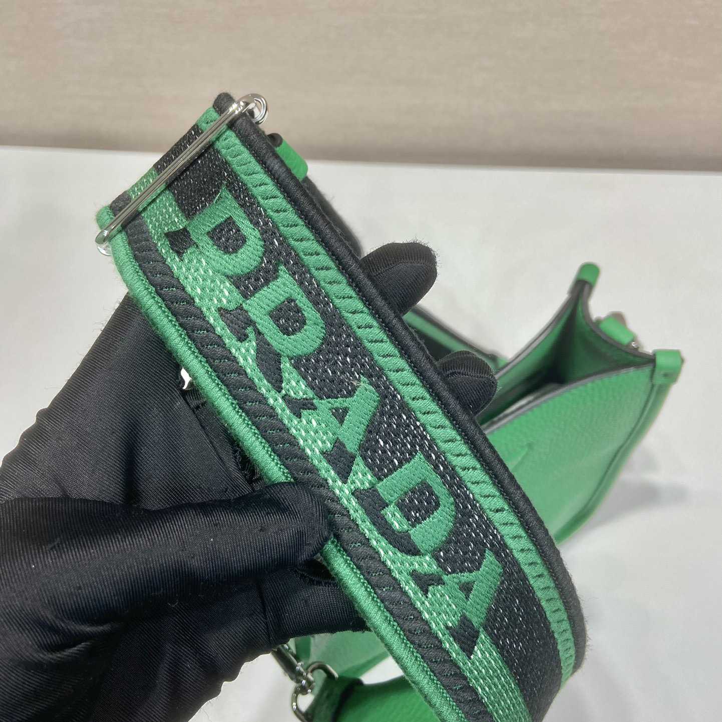 Prada Leather Mini Shoulder Bag - FashionPlug