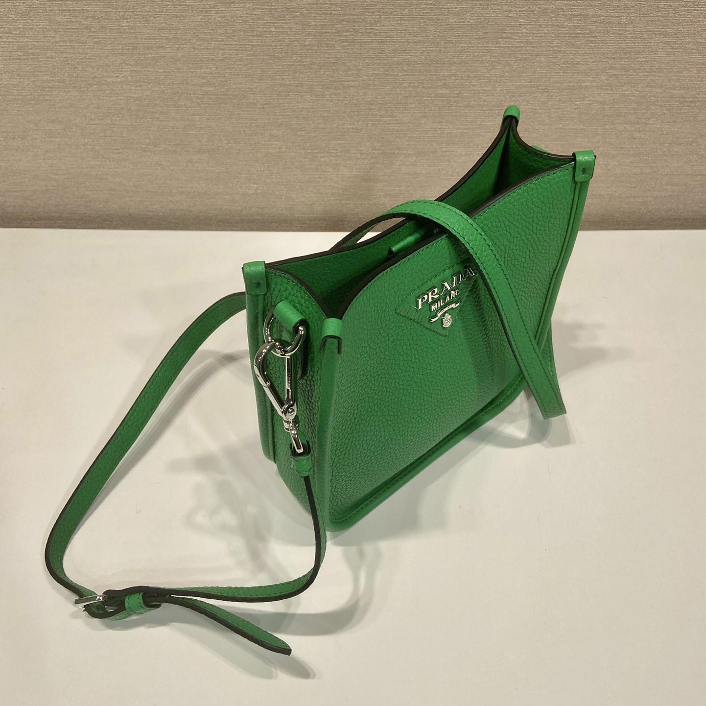 Prada Leather Mini Shoulder Bag - FashionPlug