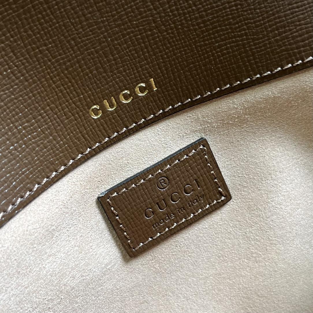 Gucci Horsebit 1955 Small Shoulder Bag(24-13-5cm)   - FashionPlug