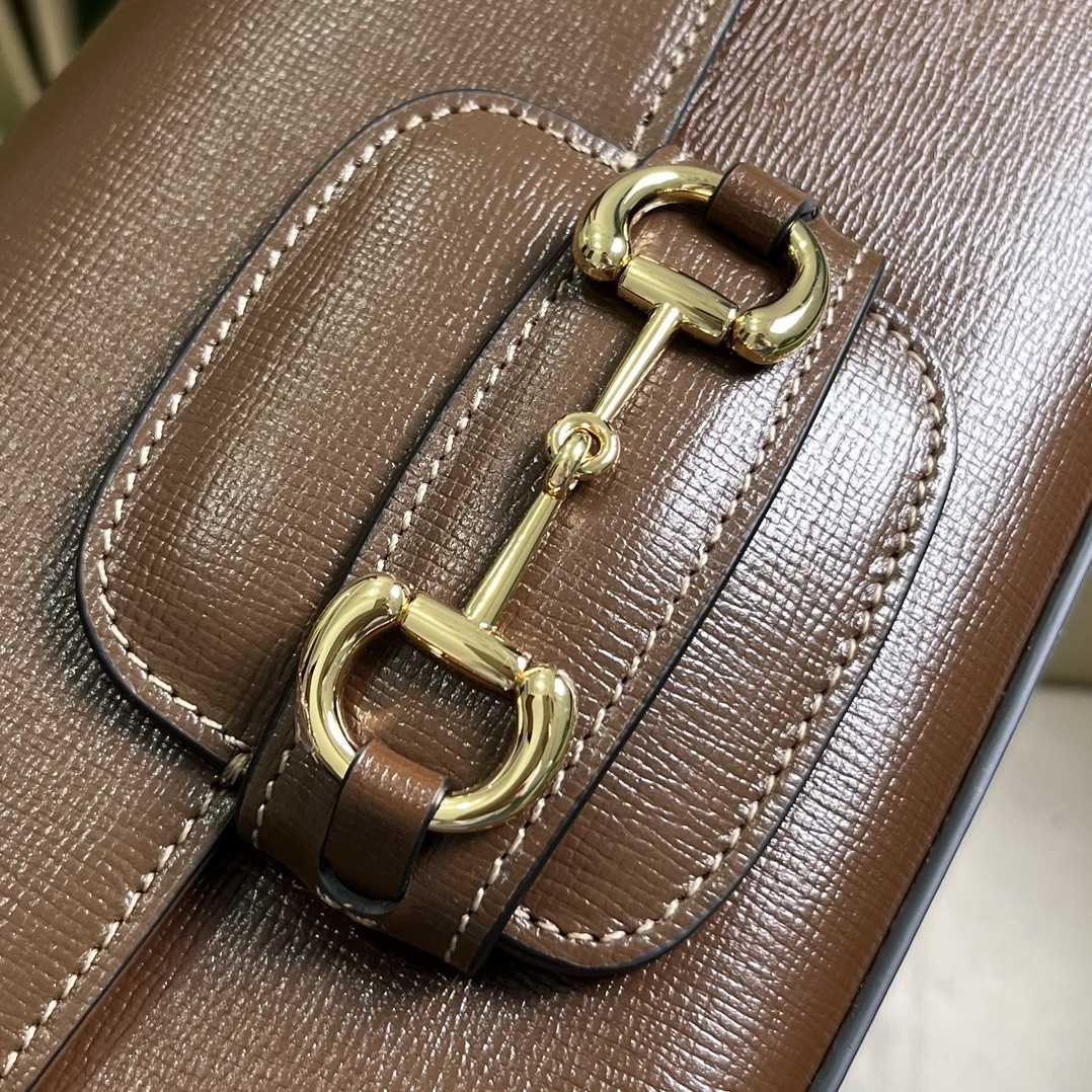 Gucci Horsebit 1955 Small Shoulder Bag(24-13-5cm)   - FashionPlug