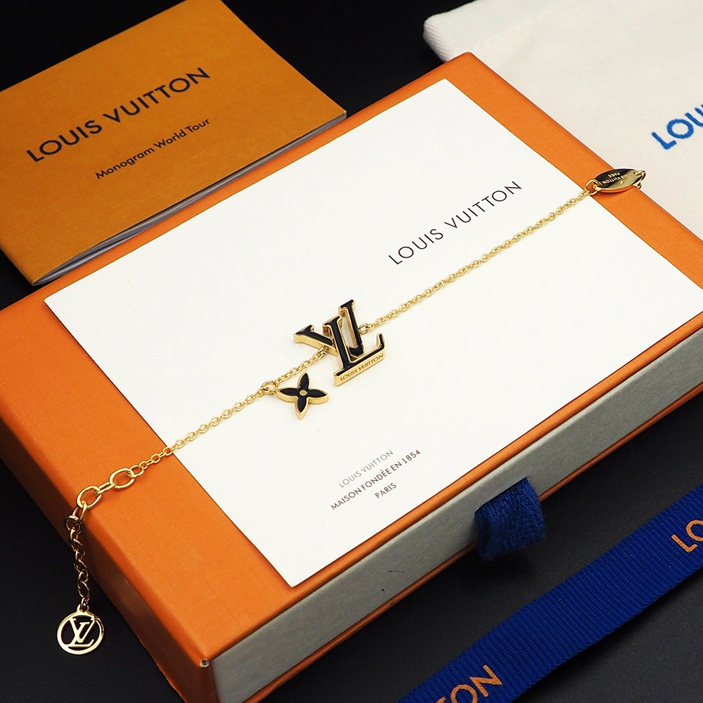 Louis Vuitton LV Iconic Enamel Bracelet    - FashionPlug
