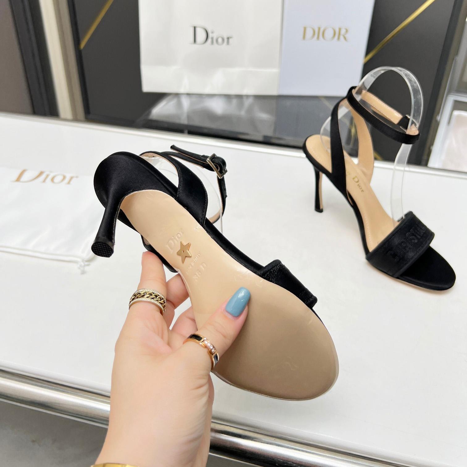 Dior Dway Heeled Sandal  - FashionPlug