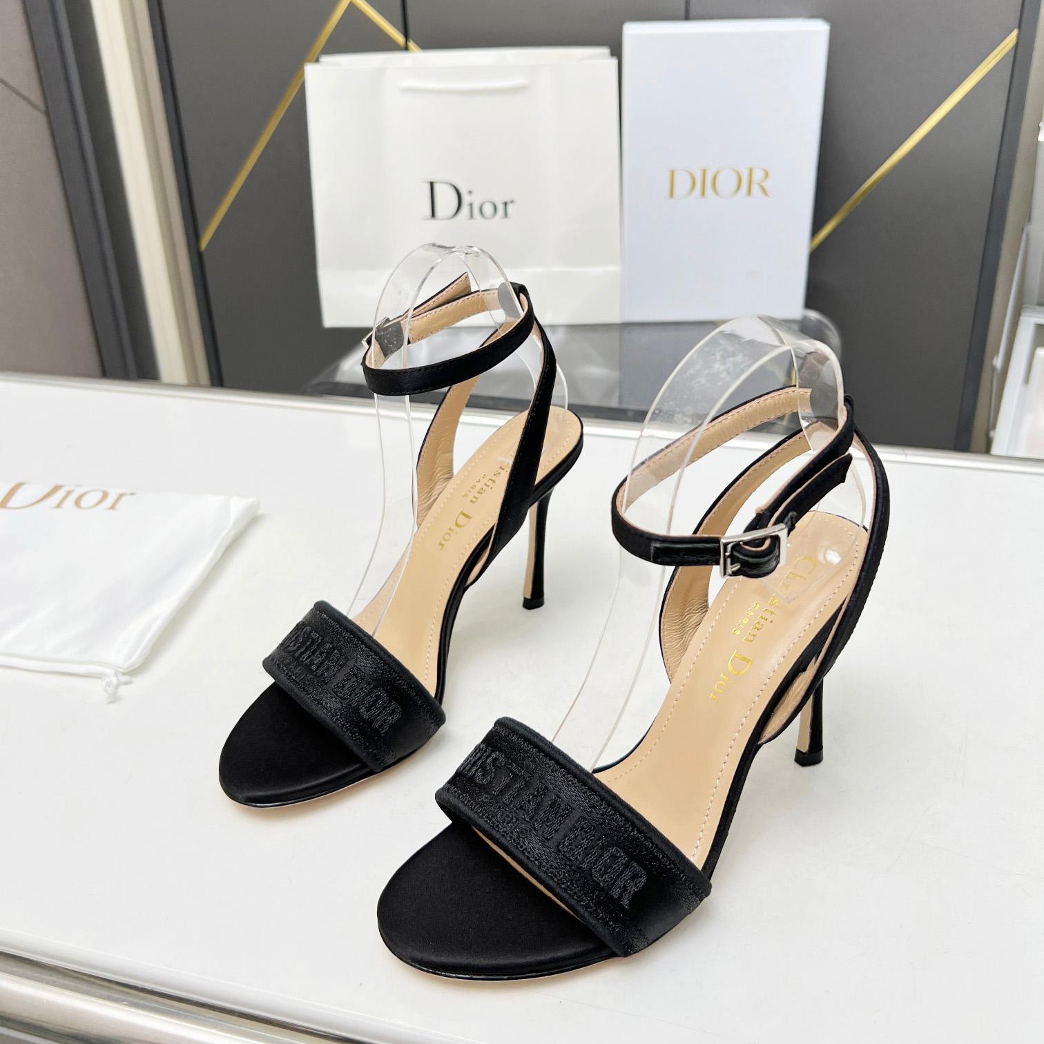 Dior Dway Heeled Sandal  - FashionPlug