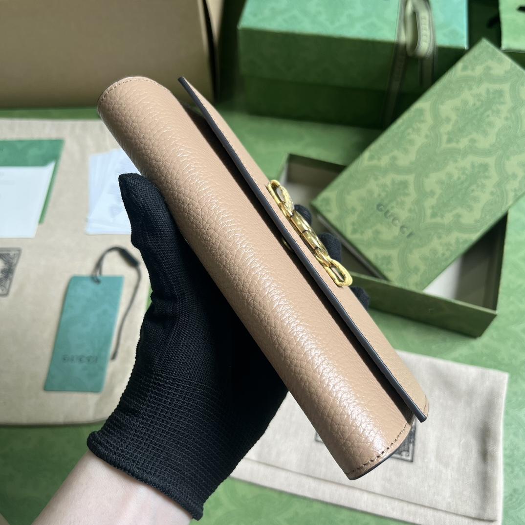 Gucci Chain Wallet With Interlocking G Python Bow(19-10-4cm) - FashionPlug
