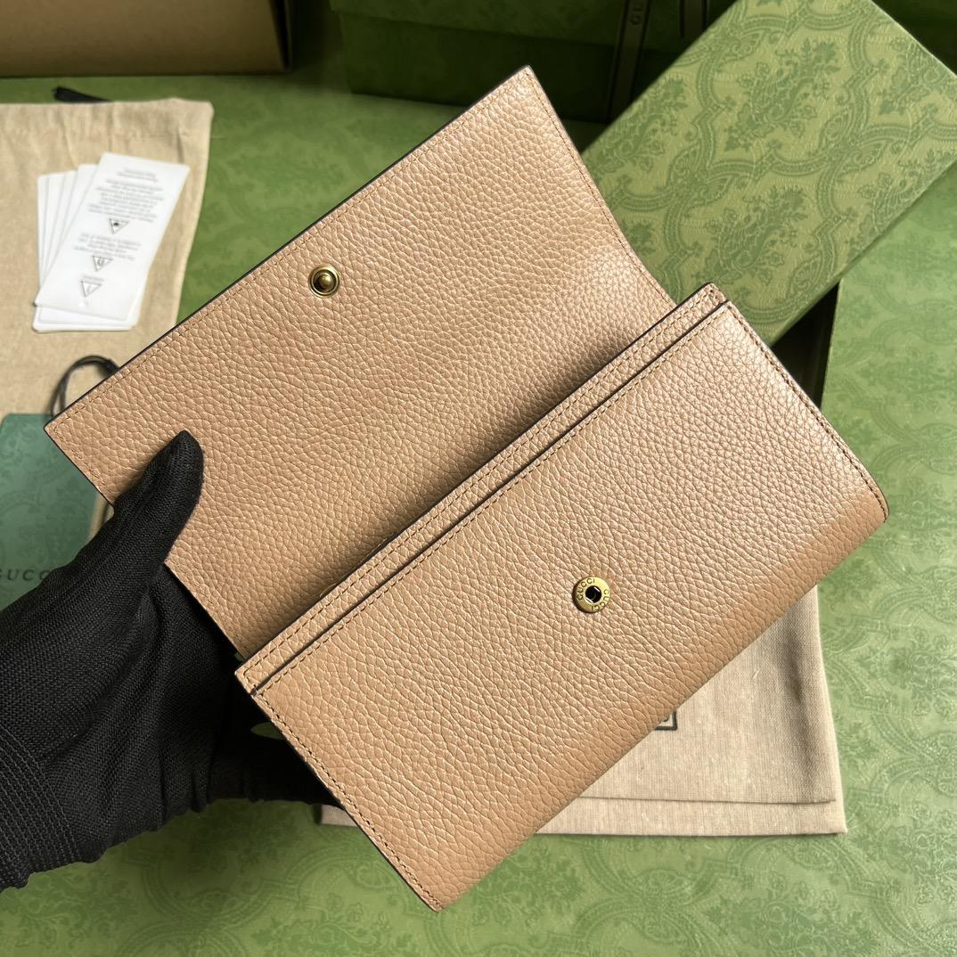 Gucci Chain Wallet With Interlocking G Python Bow(19-10-4cm) - FashionPlug