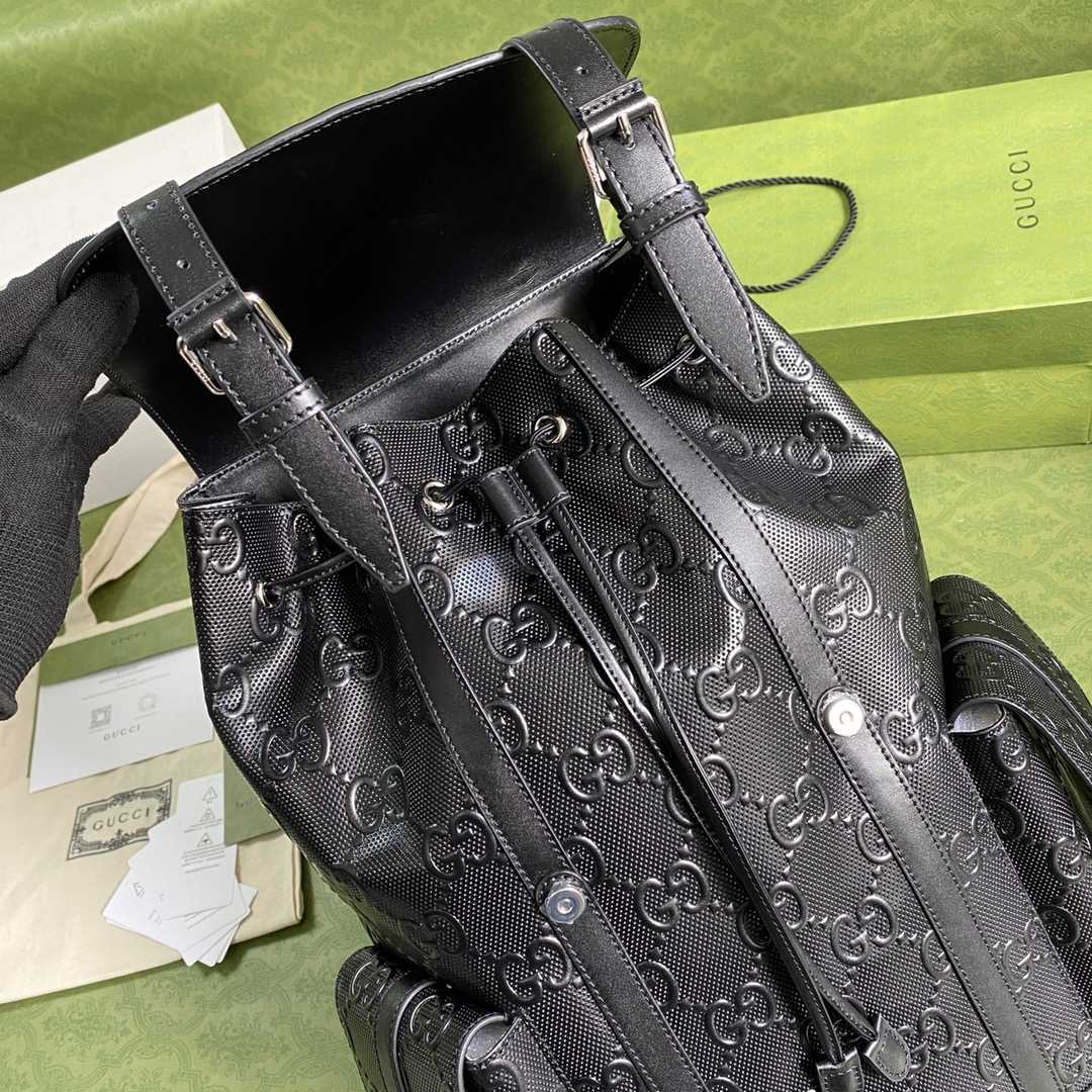 Gucci Jumbo GG Backpack(34-41-12cm) - FashionPlug