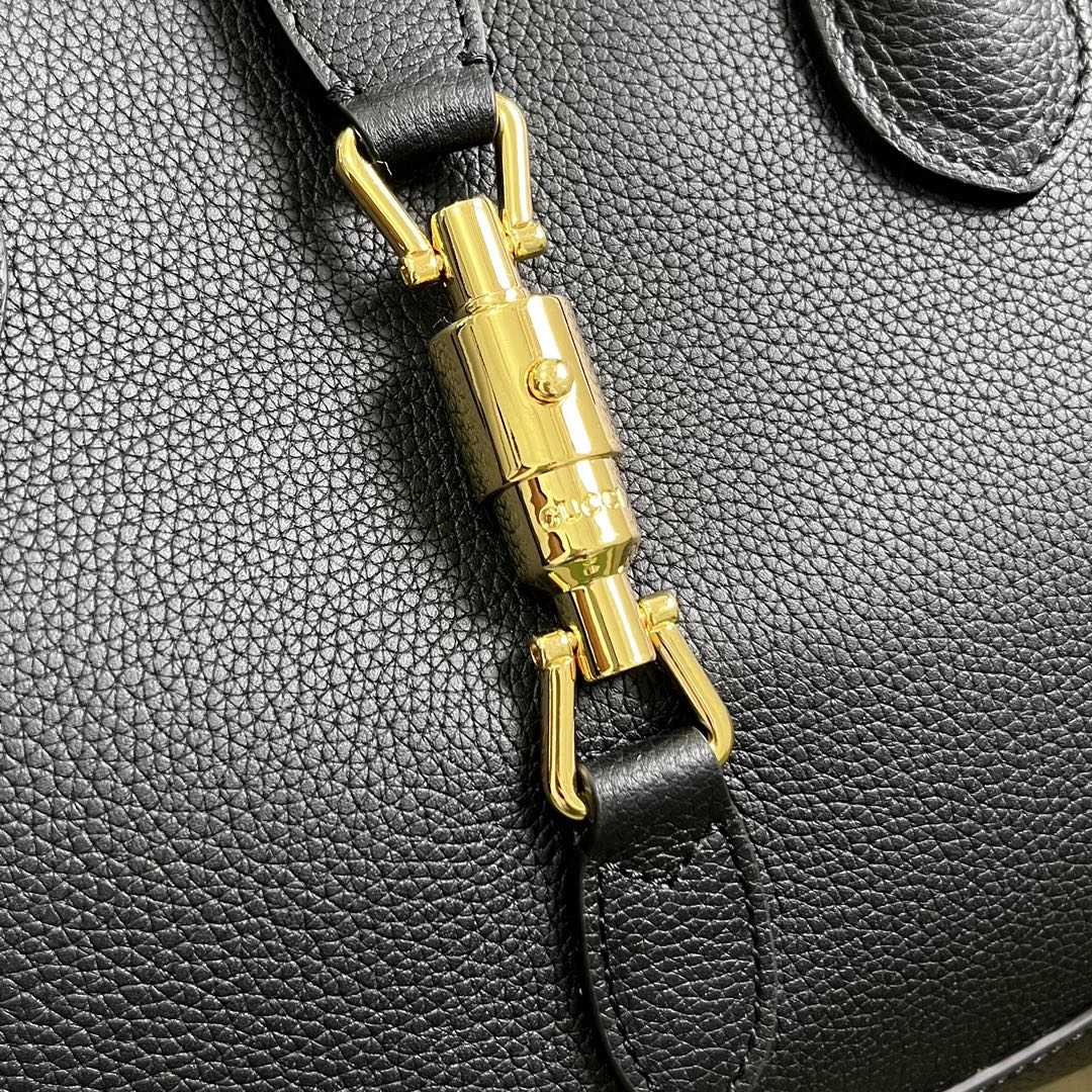 Gucci Jackie 1961 Small Natural Grain Tote(30-23-12cm) - FashionPlug