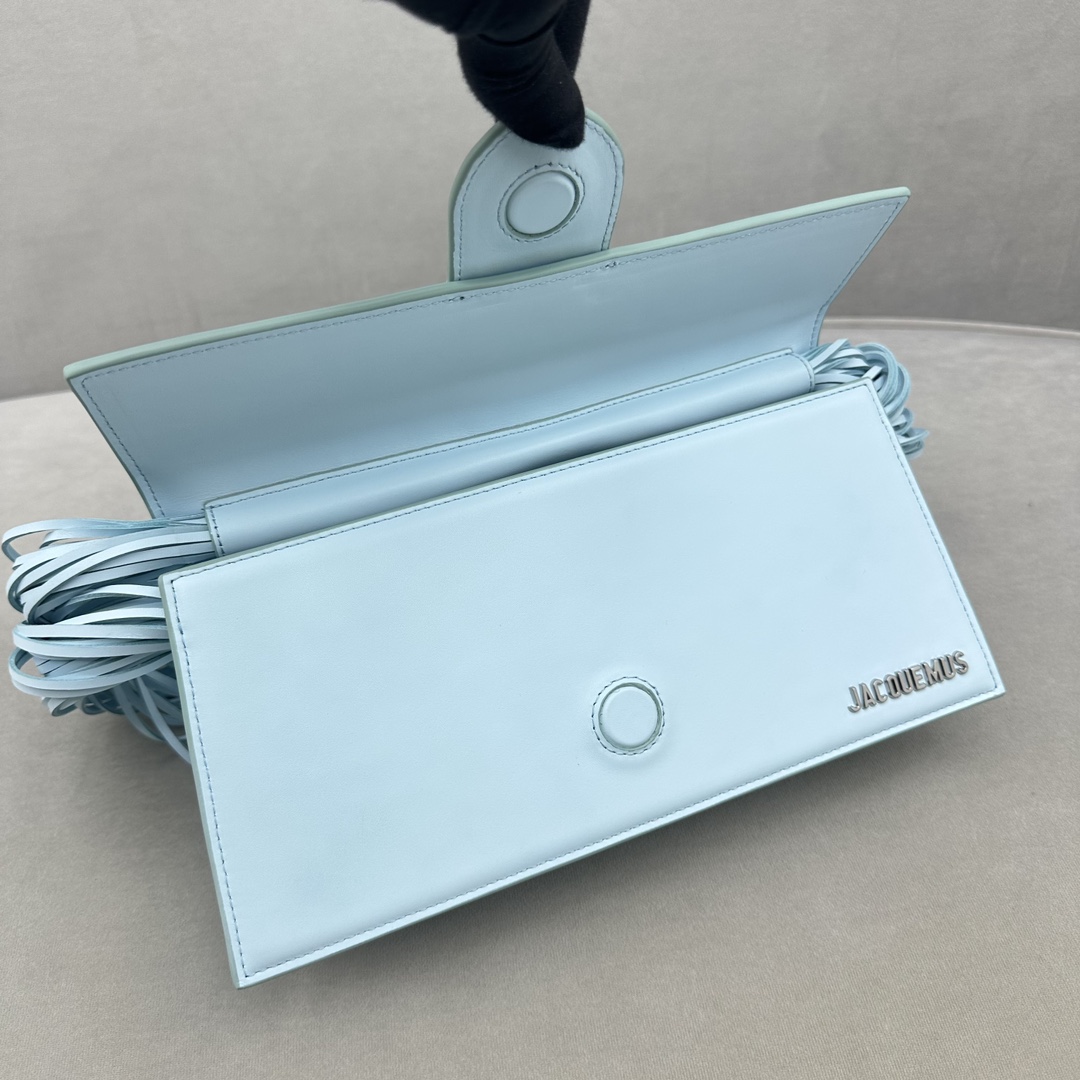 Jacquemus Le Bambino Long Ficiu Shoulder Bag(26-14cm) - FashionPlug
