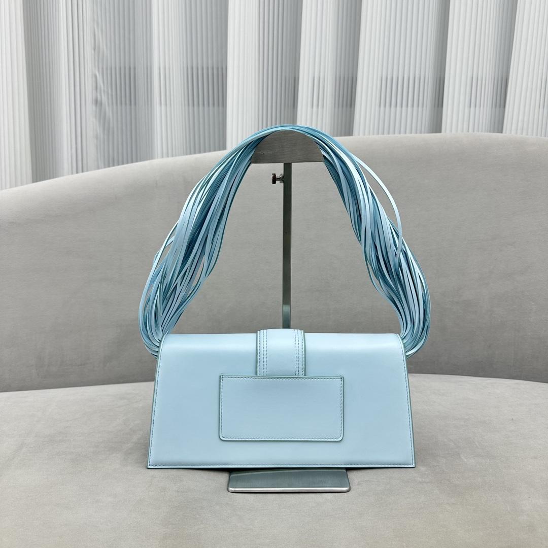 Jacquemus Le Bambino Long Ficiu Shoulder Bag(26-14cm) - FashionPlug