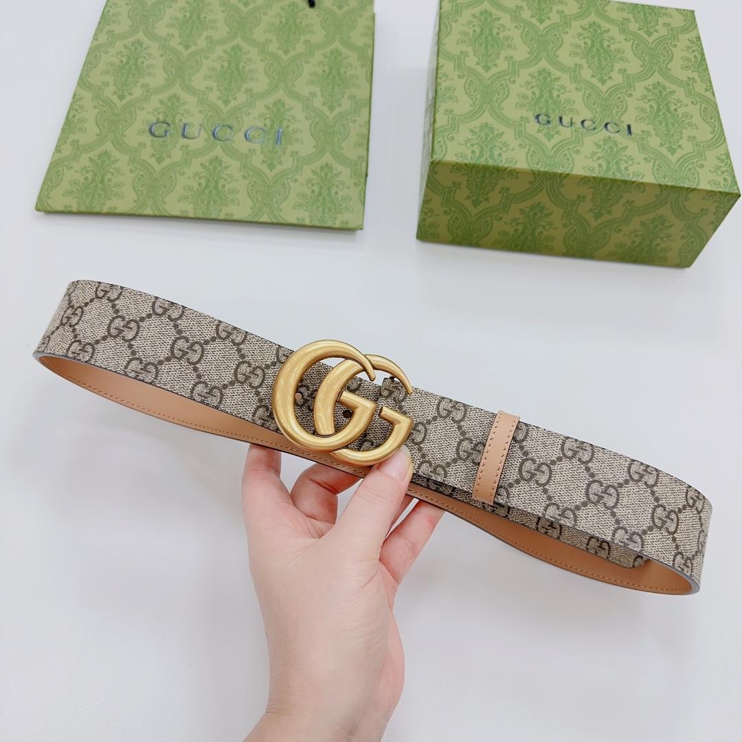 Gucci GG Marmont Reversible Belt - FashionPlug