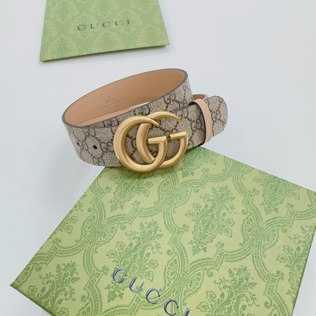 Gucci GG Marmont Reversible Belt - FashionPlug