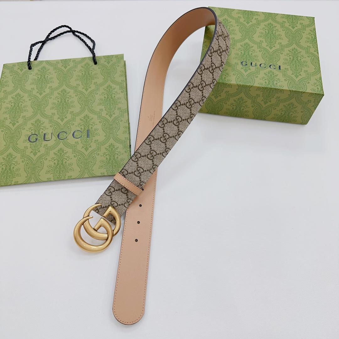 Gucci GG Marmont Reversible Belt - FashionPlug